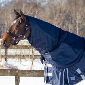 Couvre-cou pour cheval imperméable QHP 200g