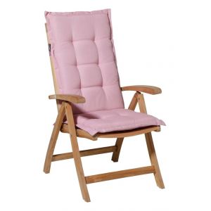 Madison Coussin de chaise à dossier haut Panama 123x50 cm Rose pâle