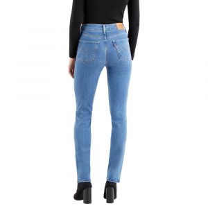 Image de Levi's 724 High Rise Straight Jeans, Rio Frost, 29W / 32L Femme