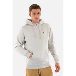 Tommy Jeans TJM REG S Flag Hoodie DM0DM20742 Sweat &agrave; Capuche zipp&eacute;, Grey (Silver Grey Heather), XL Homme