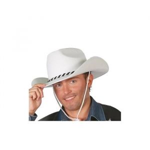Chapeau Cowboy Blanc