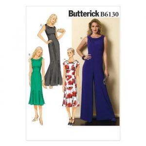Butterick Patterns 6130 E5 Patron de Robe Tailles 46 à 35, 5–40,6 et Combinaison