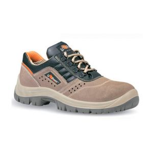 U-Power Chaussure de sécurité basse DREAM S1P SRC - STYLE AND JOB - taille: 39 - Beige / Noir