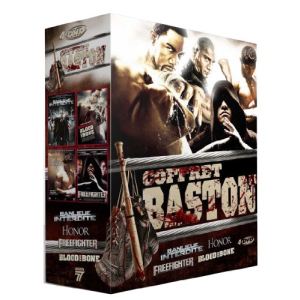 Coffret Baston - Banlieue interdite + Honor + Freefighter + Blood and Bone
