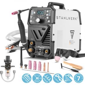 Stahlwerk - Poste à souder combiné dc tig 200 Puls Pro cut 4-en-1