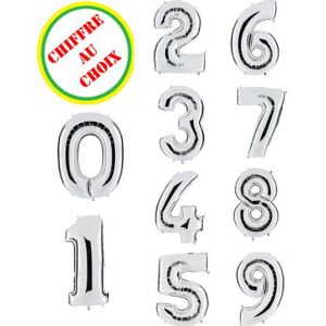 Grabo 094S P Superloon N éro 4 Lot de 1 pièce Longueur 102 cm Argenté Taille unique