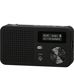 Imperial DABMAN 13 Radio-réveil DAB+, FM fonction de charge de la batterie noir A754102