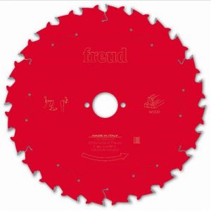 Lame pour scie circulaire portative FREUD - &Oslash;235 2,8/1,8 AL30 Z24 BA 15&deg; - F03FS09733 -FR20W003H