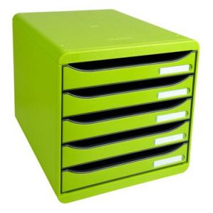 Image de Exacompta 309725D - BIG-BOX PLUS, coloris vert anis