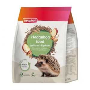 Beaphar Aliment pour Hérissons – Haute teneur en protéines – Riche en vitamines et minéraux – Aux Insectes (Mouche Soldat Noire) – Pas de vers de Farine – Répond aux Besoins des hérissons – 1 kg