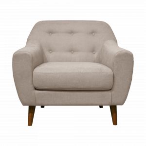 Fauteuil tissu Agathe