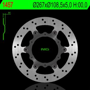 net generation Disque de frein moto fixe Brake Disc DIS1457