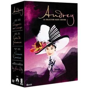 Coffret Audrey Hepburn : My fair lady + Diamants sur canapé + Vacances romaines + Drôle de frimousse