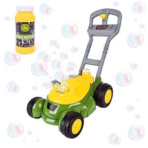 John Deere Sunny Days Entertainment Tondeuse à bulles, Green, Yellow