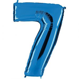 Grabo 007B-P Num&eacute;ro 7 Superloon 101,6 cm, couleur bleu, taille unique