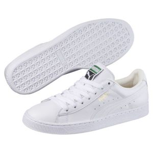 Image de Puma Classic LFS, Baskets Basses Mixte Adulte,Blanc (White/White 17), 41