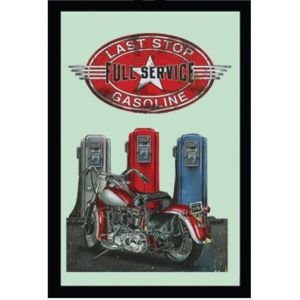 United Labels Miroir rectangulaire sérigraphié Usa