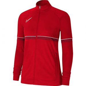 Nike Veste de Surv&ecirc;tement en Tricot pour Femme, Taille XL, Rouge Universitaire/Blanc/Gym Rouge/Blanc