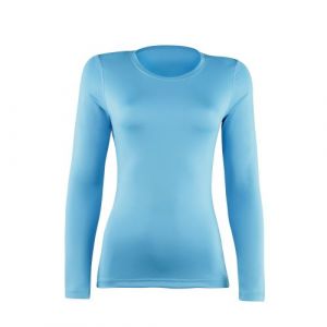 Rhino T-shirt base layer à manches longues - Femme (FR 34) (Bleu clair) - UTRW2829