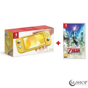 Nintendo Console Portable Switch Lite - Jaune - Legend Of Zelda- Skyward Sword Hd