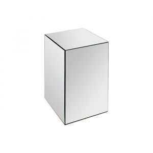 Table d'appoint en MDF et miroir - LAZURIO