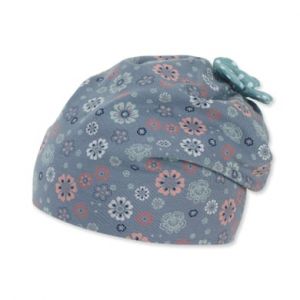 Sterntaler Slouch-Beanie 1402162 Bonnet, Blau, 43 Baby Girls