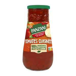 Panzani Sauce Tomates Cuisin&eacute;es 100 % Naturelle 650 g