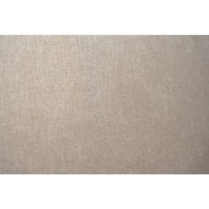 Lit coffre 140x200cm avec tête de lit tapissier Tissu Beige brun - Hauteur totale : 39cm