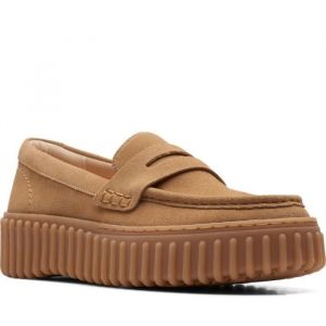 Clarks Loafers Marron Femme - TORHILL PENNY LOAFERS - Cuir - CL26171956