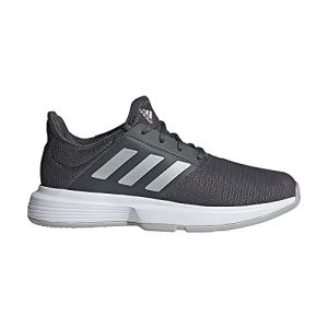 Adidas GameCourt W, Chaussure de Piste d'athltisme Femme, Gris