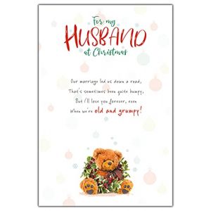 Emotional Rescue Carte de Noël pour mari - Jolie carte de Noël pour mari - Carte de Noël pour mari - Carte de Noël pour mari - Carte de Noël romantique