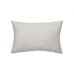 Today Coussin d&eacute;houssable 100% coton - 30 x 50 cm - Beige ivoire