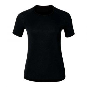 Image de Odlo Vêtements intérieurs Shirt S/s Crew Neck Warm - Black - Taille XS