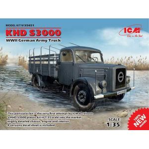 ICM Maquette Camion Khd S3000 Wwii German Army Truck