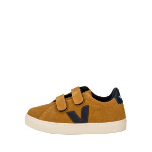 Veja Baskets basse cuir su&egrave;de Marron - Couleur Marron - Taille 28