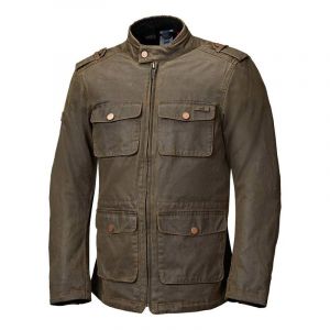 Held Blouson Textile ciré Lawrence (taille standard) marron- 5XL