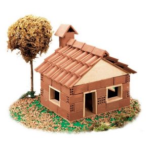 Domenech cuit Maquette c&eacute;ramique : Petit Chalet