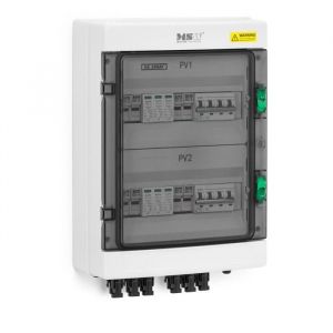 MSW Coffret de protection dc photovoltaïque 4 entrées / 2 sorties type 2 1000 v IP65