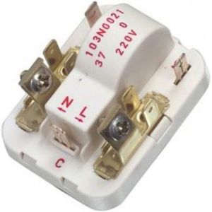 SOS Accessoire Relais de démarrage pour Réfrigérateur, congélateur 2101049019, 00151055 AEG, ARISTON HOTPOINT, BAUKNECHT, BOSCH, BRANDT, BRU, CONSTRUC