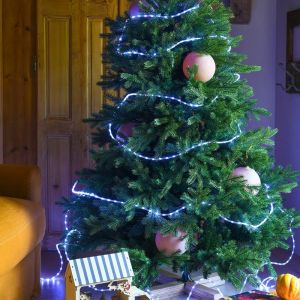 Blach&egrave;re illumination Cordon lumineux micro led 7,5m blanc pur