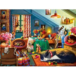 Master pieces Puzzle Sunset Naptime
