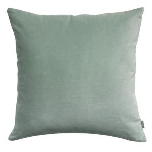 Coussin uni Elise opaline Vivaraise