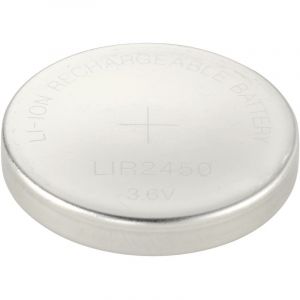 Voltcraft LIR2450 Pile bouton rechargeable lir 2450 lithium 120 mAh 3.6 v 1 pc(s) C912442