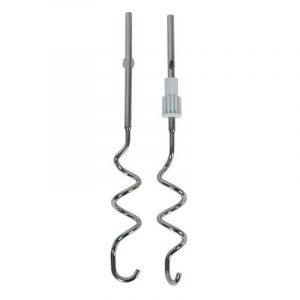 Moulinex Lot de 2 crochets &agrave; p&eacute;trir pour robot p&acirc;tissier PrepMix - MS-652614