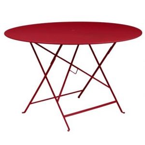 Image de Fermob Bistro - Table de jardin ronde pliante en acier &Oslash;117 x 74 cm