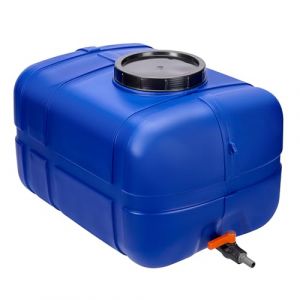 Garronda Réservoir d’Eau 150 litres avec Couvercle – Grand Récupérateur d’Eau de Pluie pour Usage Domestique et Professionnel GD-0098