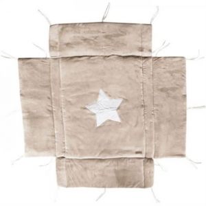 Domiva Tapis tour pour parc - Galet - 75 x 95 cm