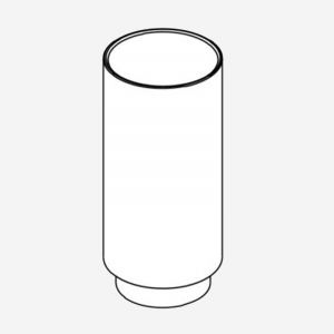 Keuco Edition 400 Verre en cristal de rechange, 11550009000,
