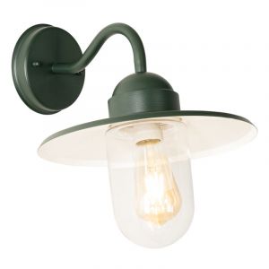 Qazqa Kansas - Applique murale - 1 lumière - l 29.4 cm - Vert - Moderne - éclairage extérieur