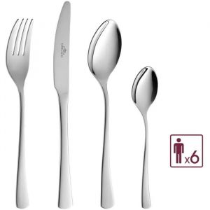 Gerlach | Un ensemble de couverts dans une bo&icirc;te de 24 pcs - Tunea | 18/10 Steel